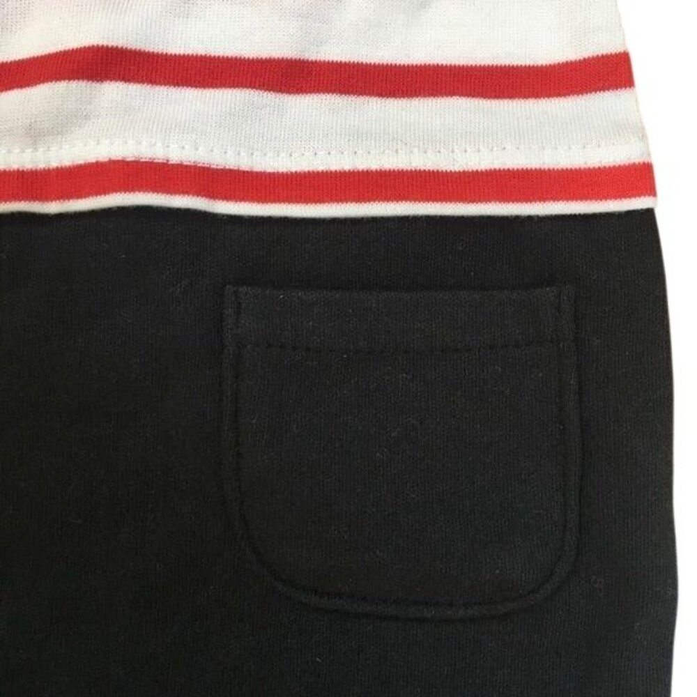Gymboree Baby Girls' One Piece – Size 12-18M – Red, White & Black – 100% Cotton - Picture 4 of 6